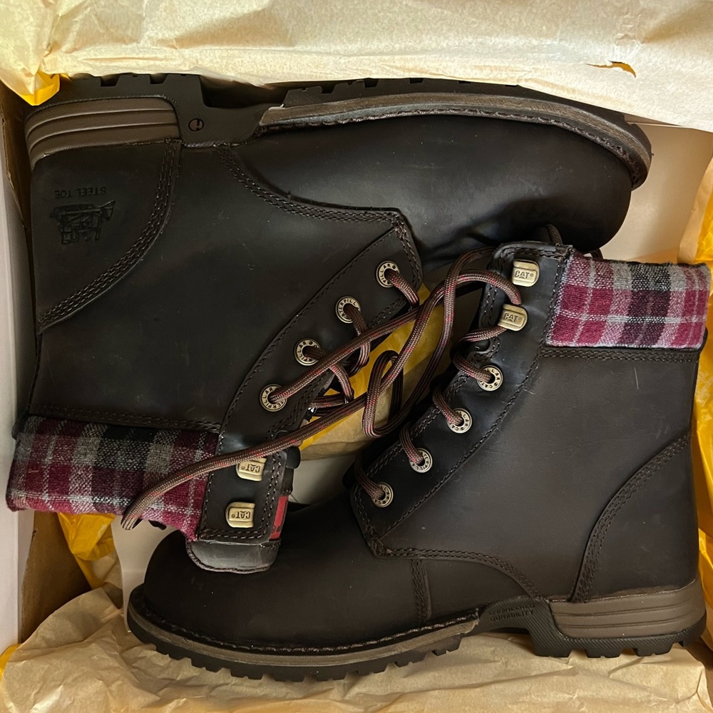 CAT Women’s Kenzie Steel Toe Work Boot (size 9.5) NEW